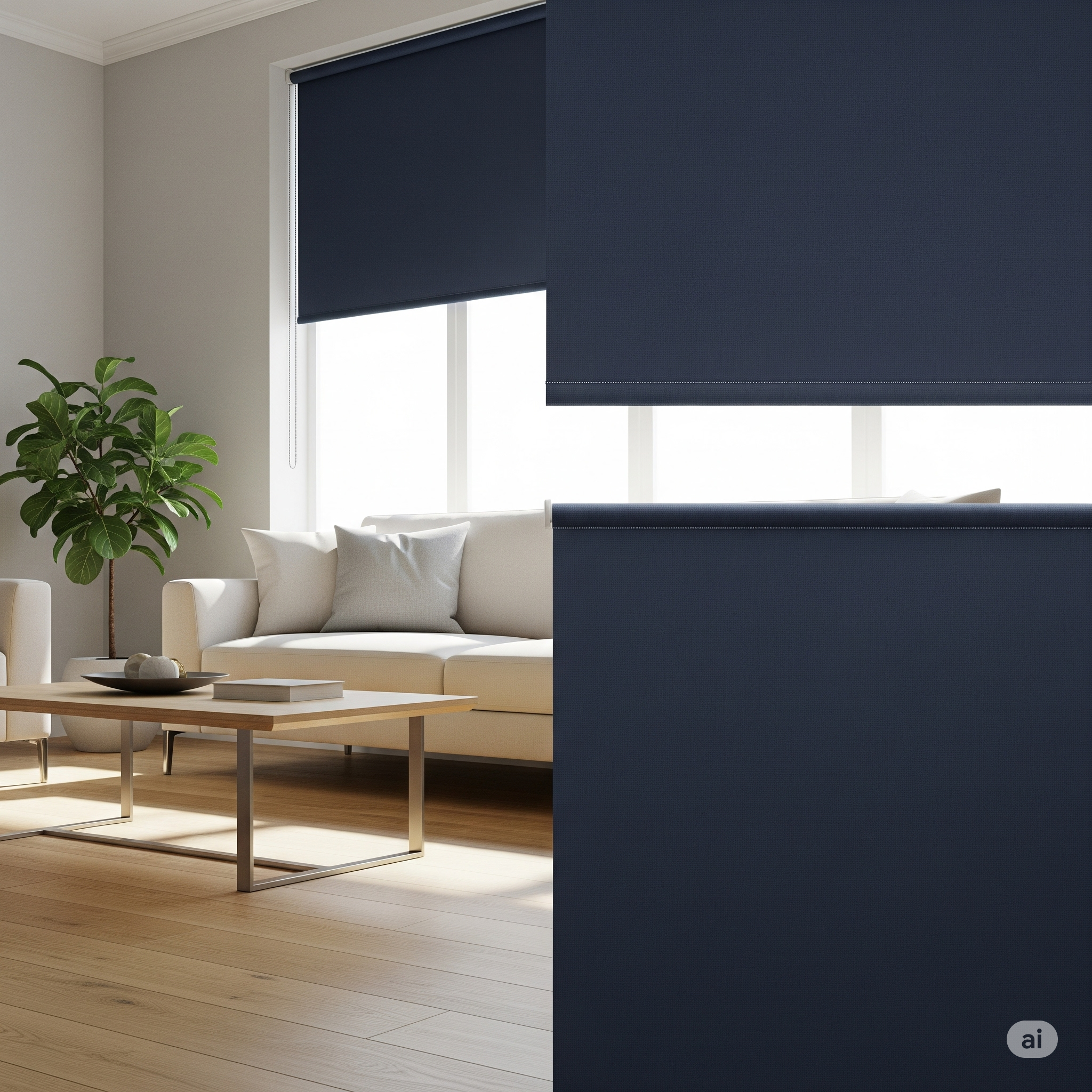 Roller blinds for home windows